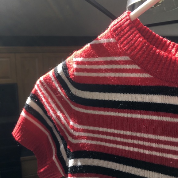 cropped knitted top from blue notes - Picture 2 of 4